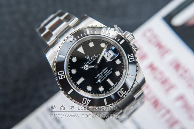 勞力士手錶 勞力士潛航者黑水鬼 3135自動機械 限量經典款 Rolex高端男士腕表  hds1610
